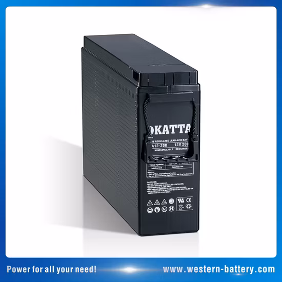 FTA12-150 VRLA 납축 전면 단자 통신 대기 배터리 12V150ah